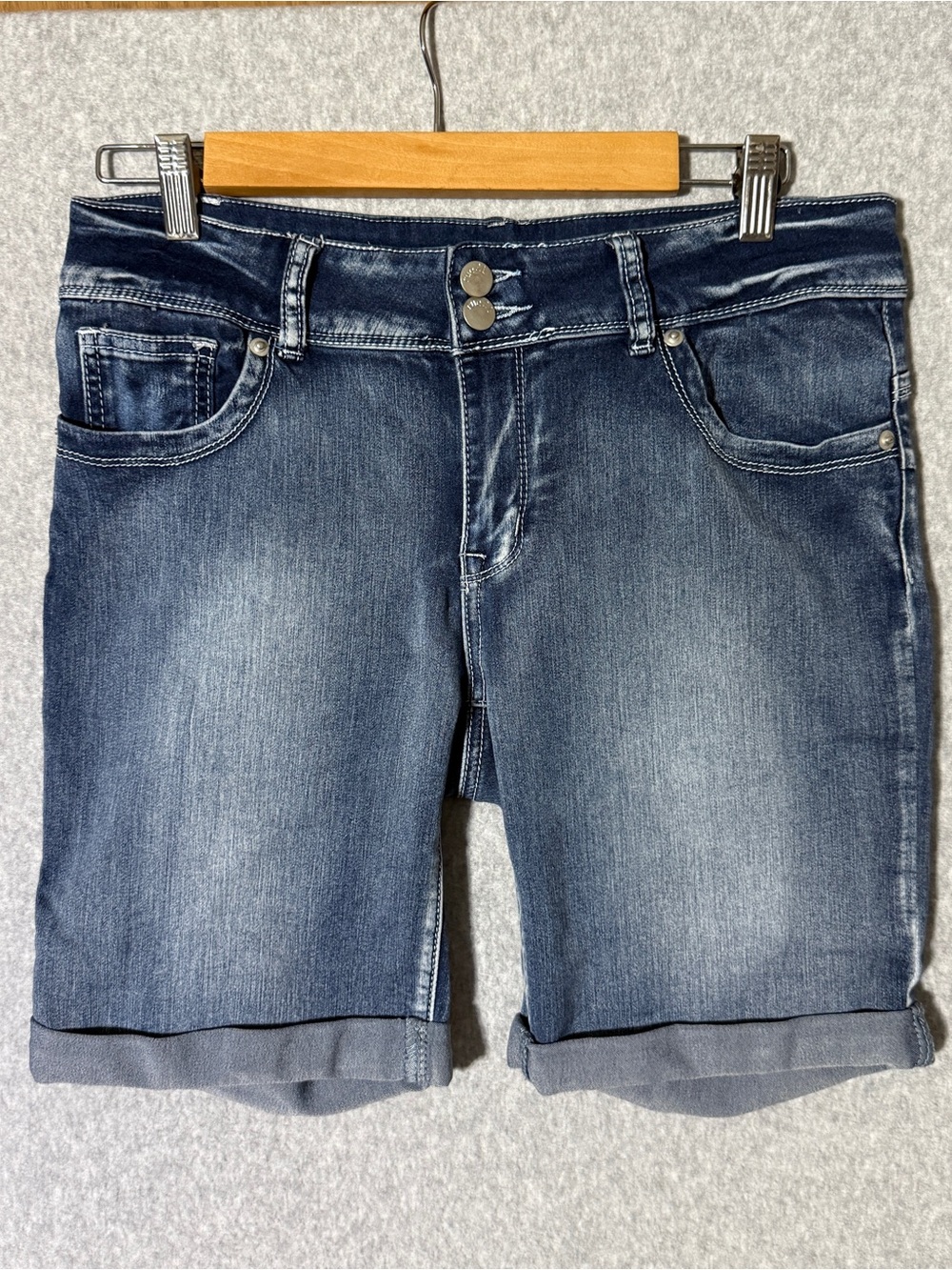 Rue21 Dark Blue Denim Jean Shorts